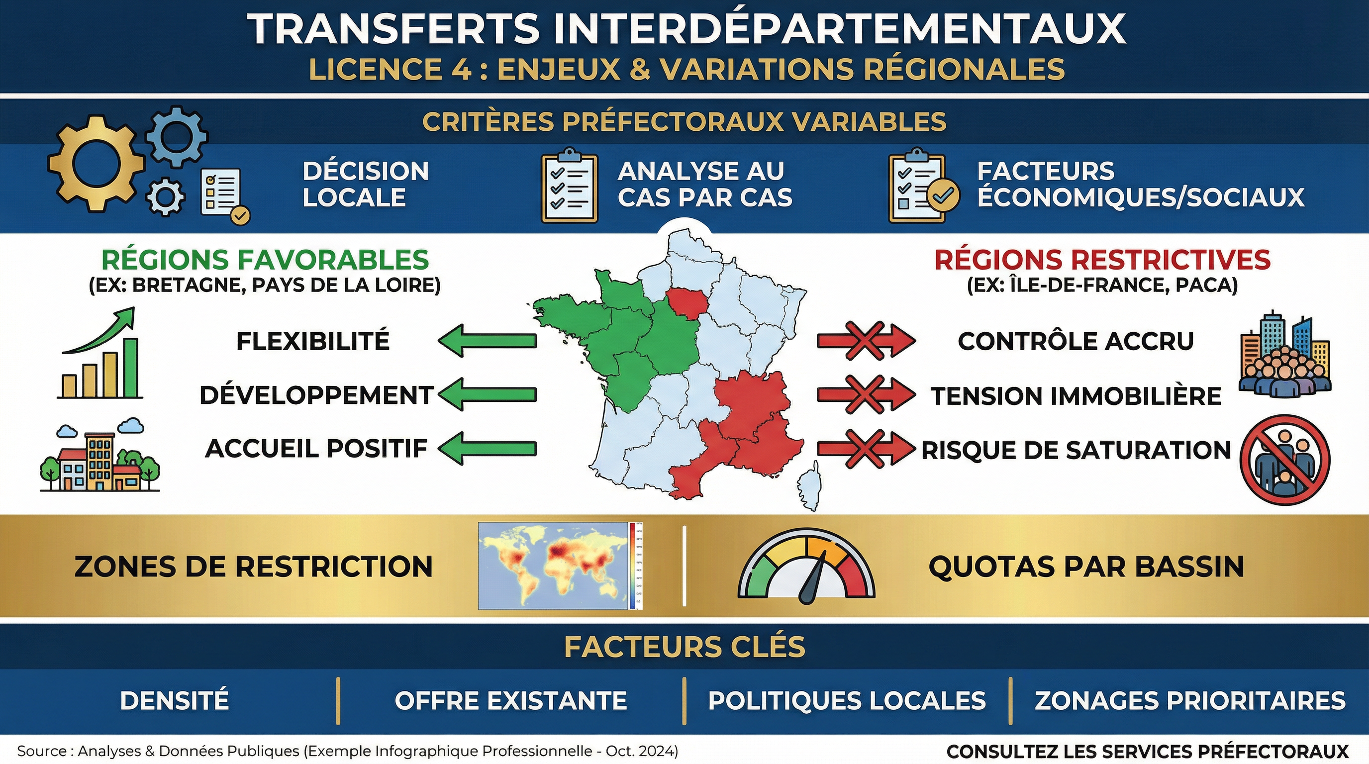 Infographie : r&eacute;gles de transfert de licence 4 entre communes et d&eacute;partements